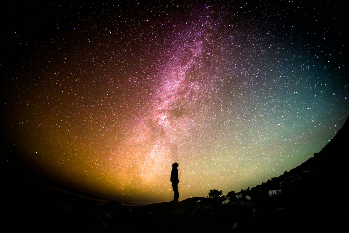 Galaxy & Stars Wallpaper
